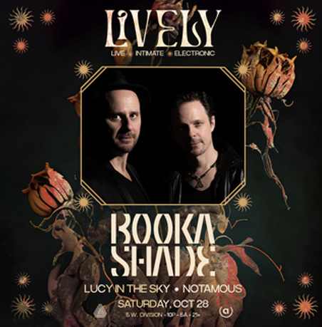 Booka Shade support poster