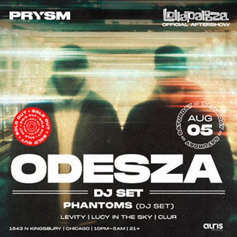ODESZA support poster